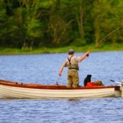 Fishing on Lough Melvin