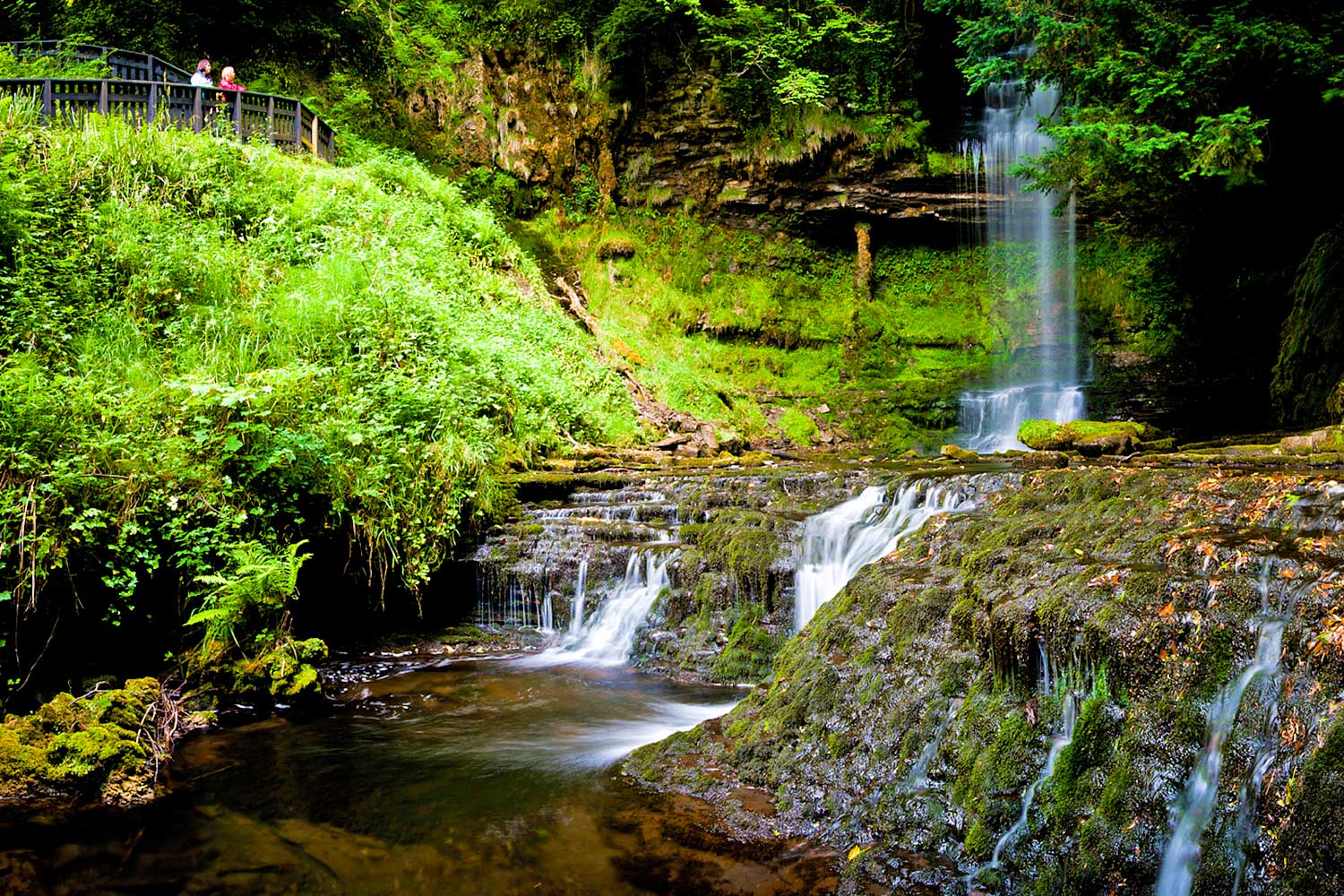 Glencar-Waterfall in County Leitrim