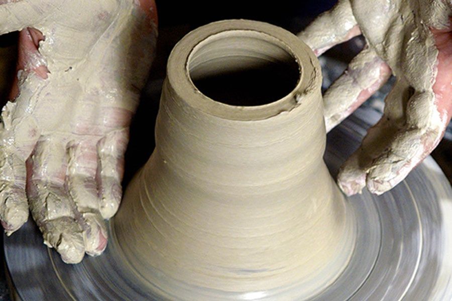 Pottery workshop in Leitrim