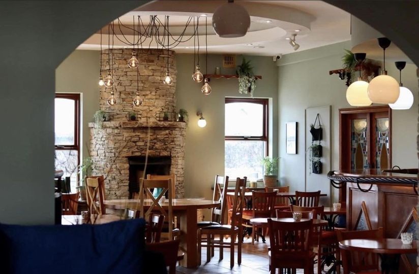 The Selkie Restaurant, Tullaghan County Leitrim. Interior