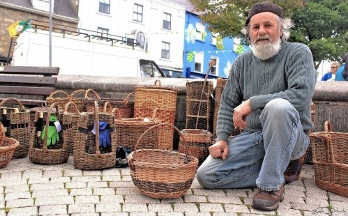Basket Weaving Masterclass, The organic Centre Rossinver County Leitrim