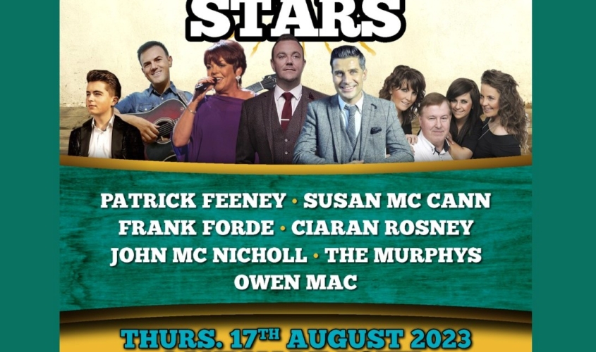 A Night with the Stars, Landmark Live, Landmark Hotel, Carrick on Shannon, Co. Leitrim
