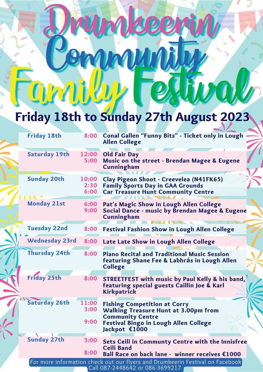Drumkeeran Community Family Festival, County Leitrim