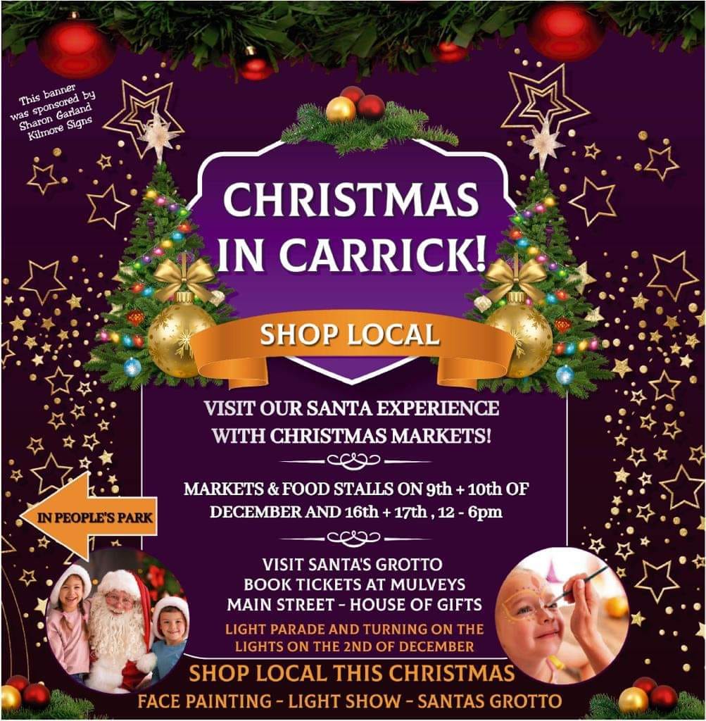 Christmas in Carrick on Shannon Co Leitrim